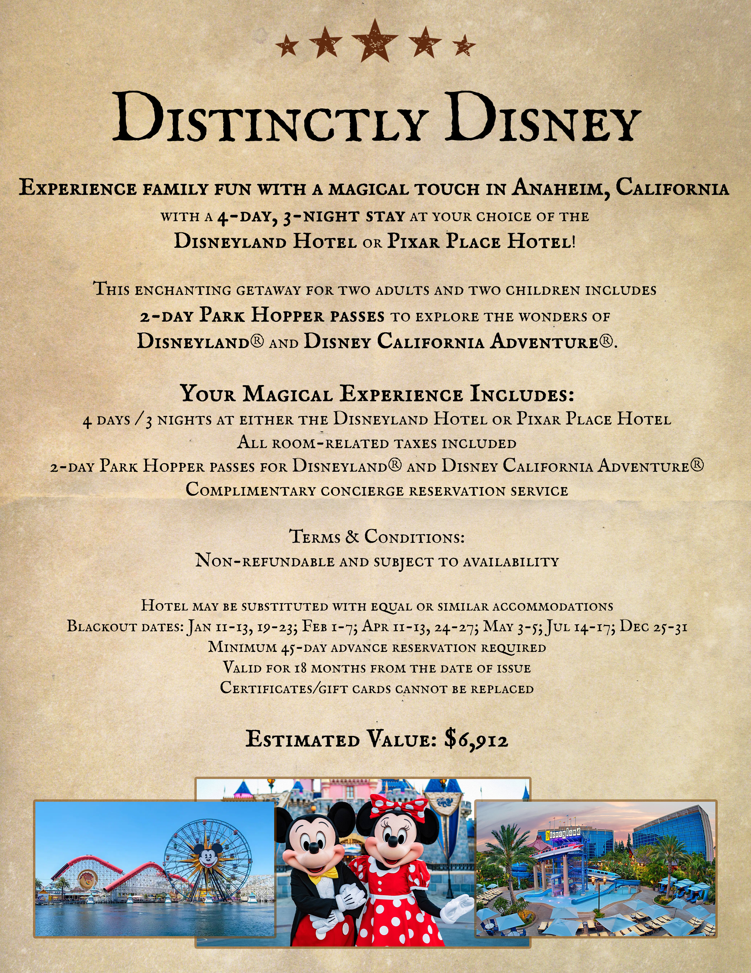 Auction Disney
